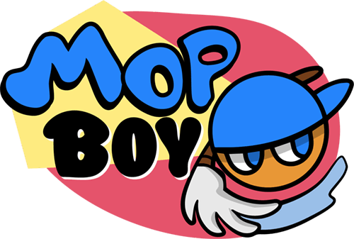 Mop Boy Sign